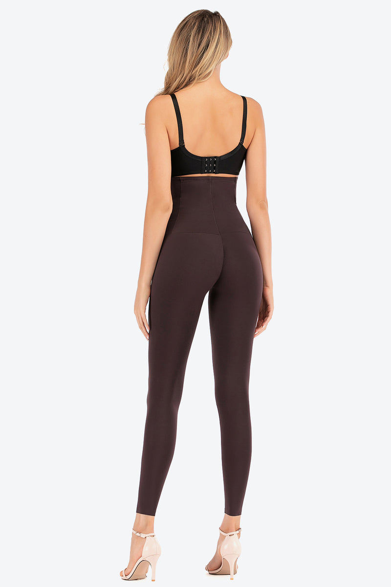 Extra Strong Compression Curve High Waisted Tummy Control Leggings Bla –  Hautier